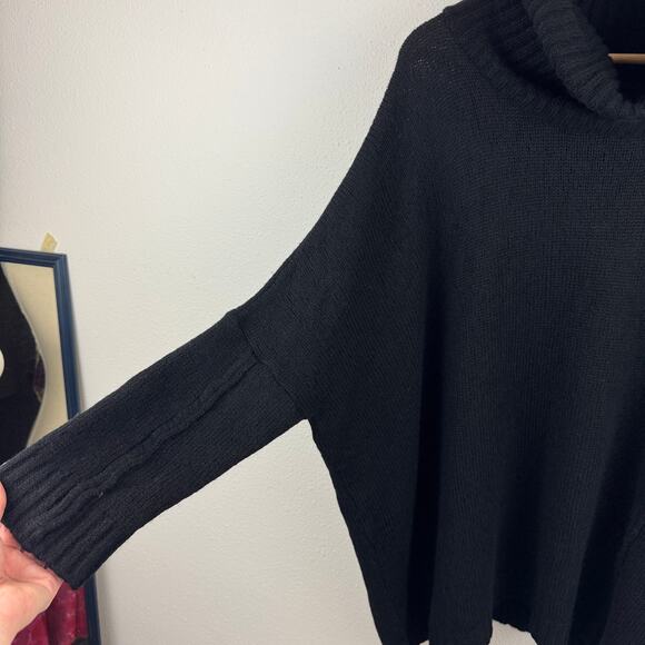 Studio B3 Oversized Merino Wool Turtleneck Sweater - Picture 2 of 6